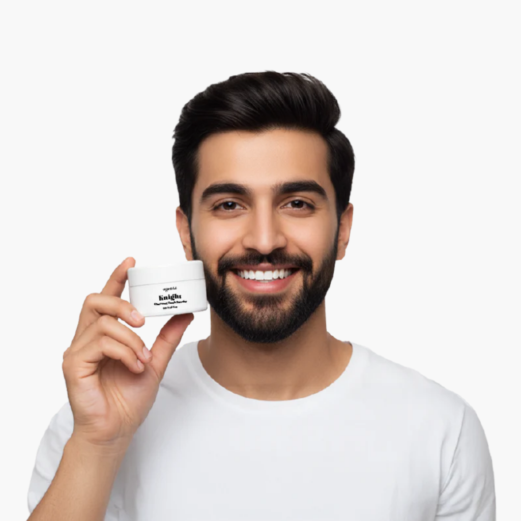 Organic Lab Knight Charcoal Tooth Powder 250gm