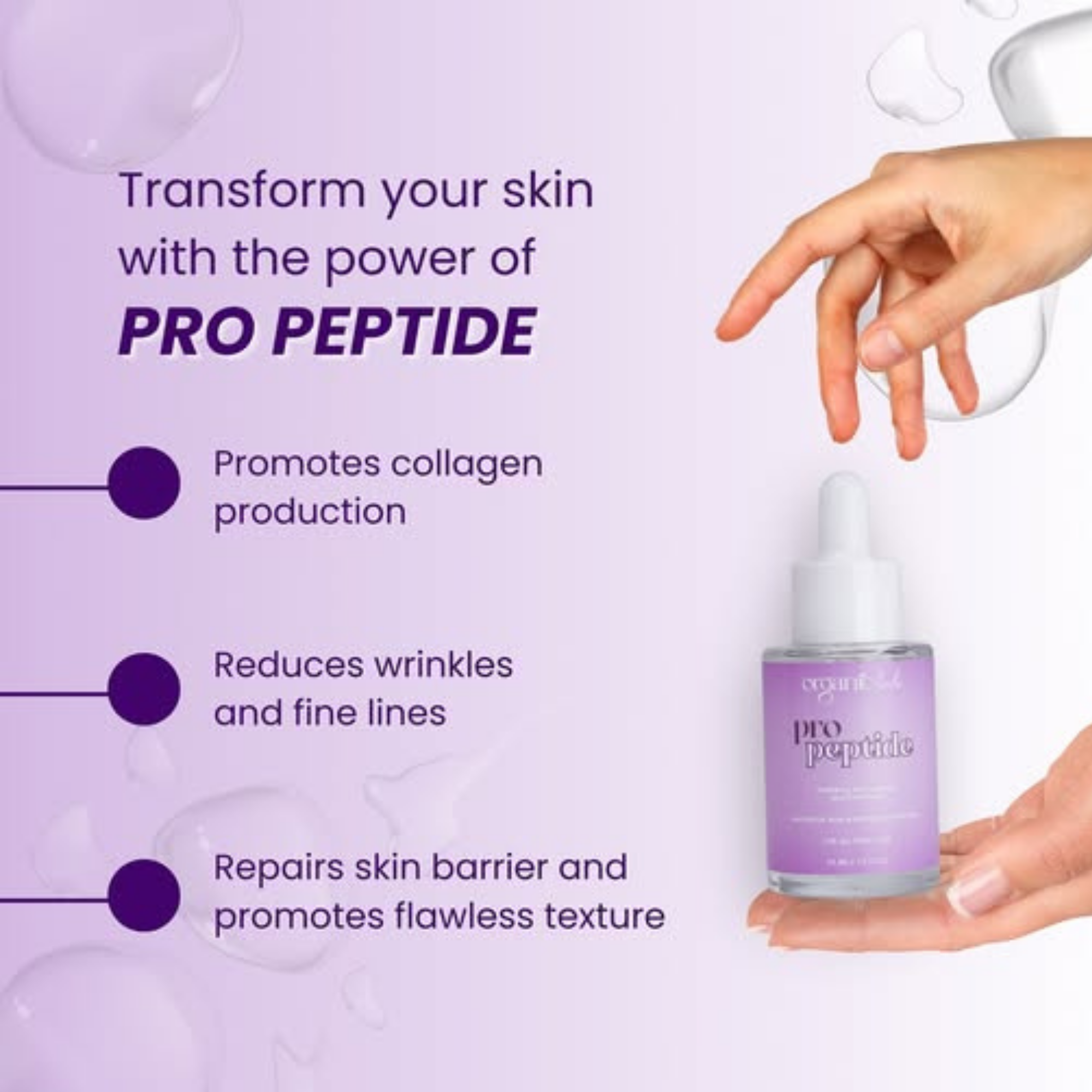 Organic Lab Pro Peptide Serum For All Skin Types 30ml