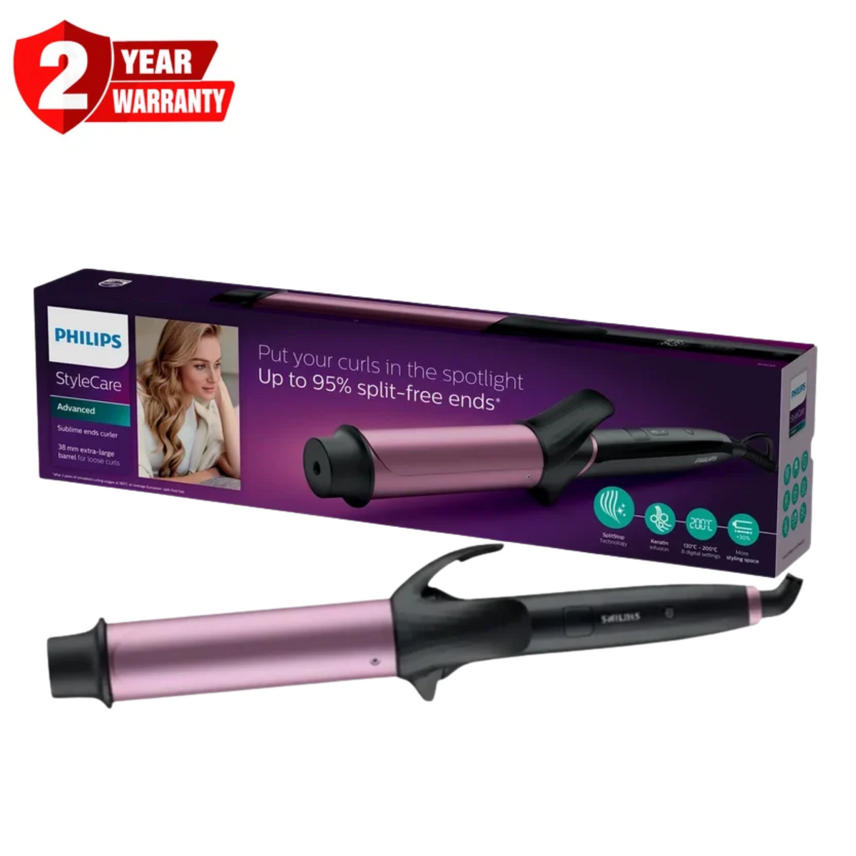 Philips StyleCare Advanced Sublime Ends Curler BHB869/00