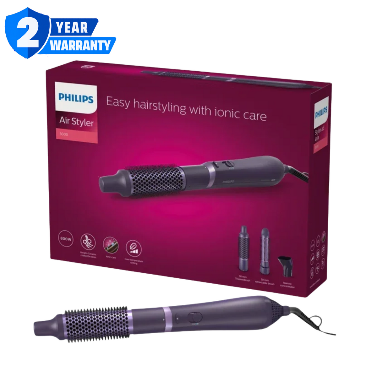 Philips 3000 Series Air Styler BHA305/00 800W