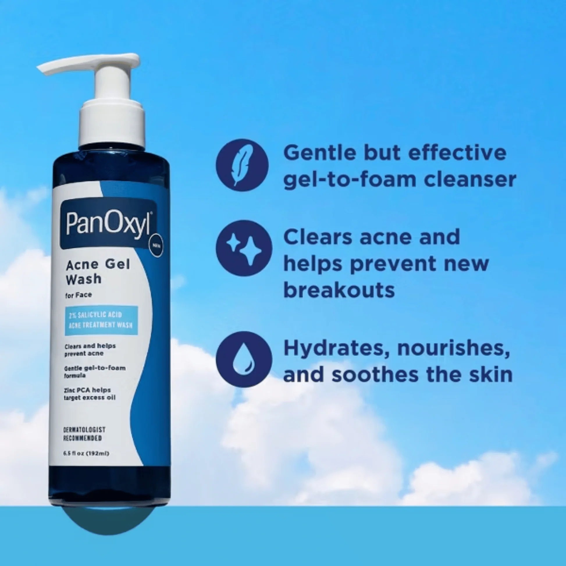 PanOxyl Acne Gel Wash 2% Salicylic Acid 192ml in Pakistan