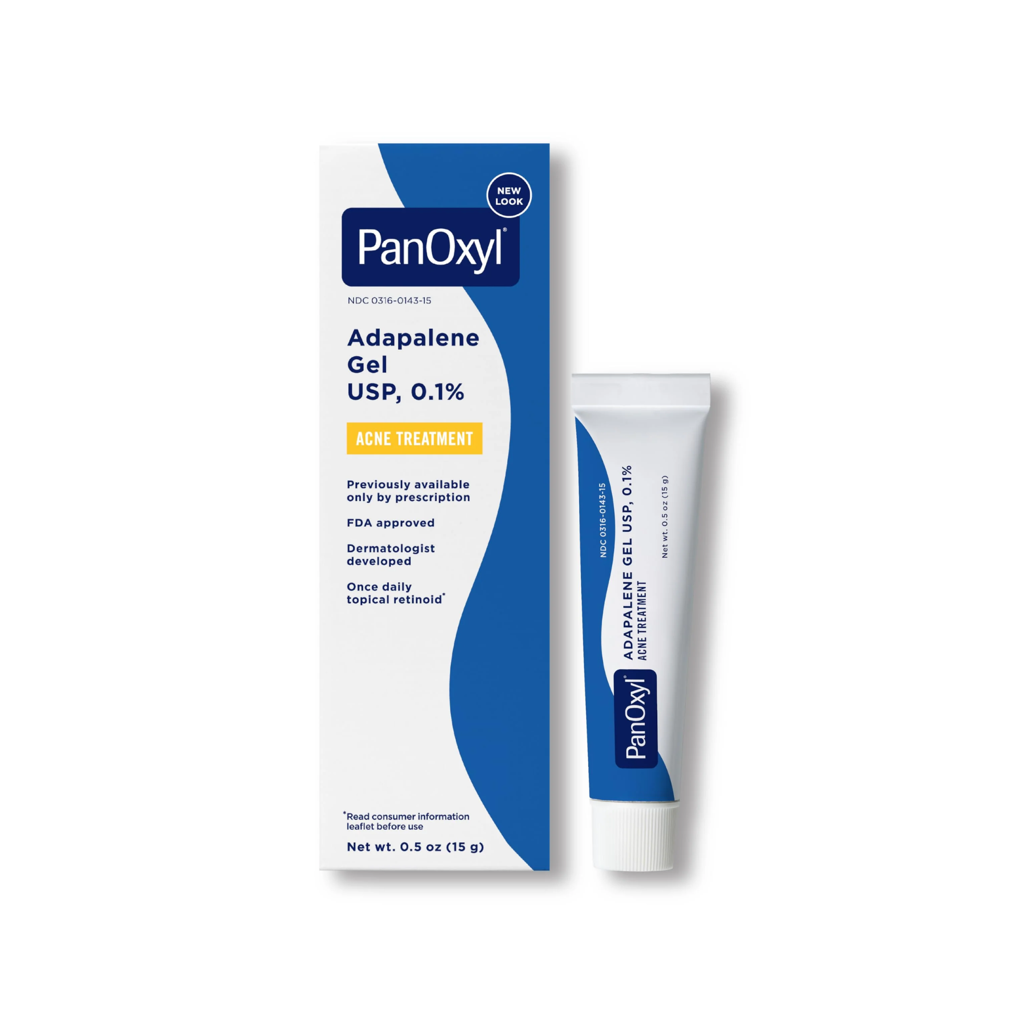PanOxyl Adapalene Gel Usp 0.1% Acne Treatment