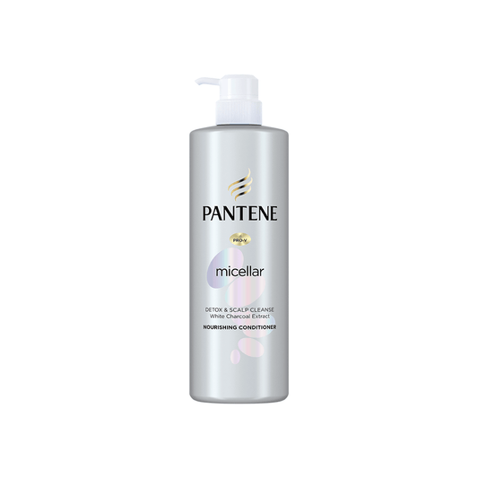 Pantene Pro-V Shampoo Micellar Detox & Scalp Cleanse White Charcoal Extract 530ml - TheSkinFit