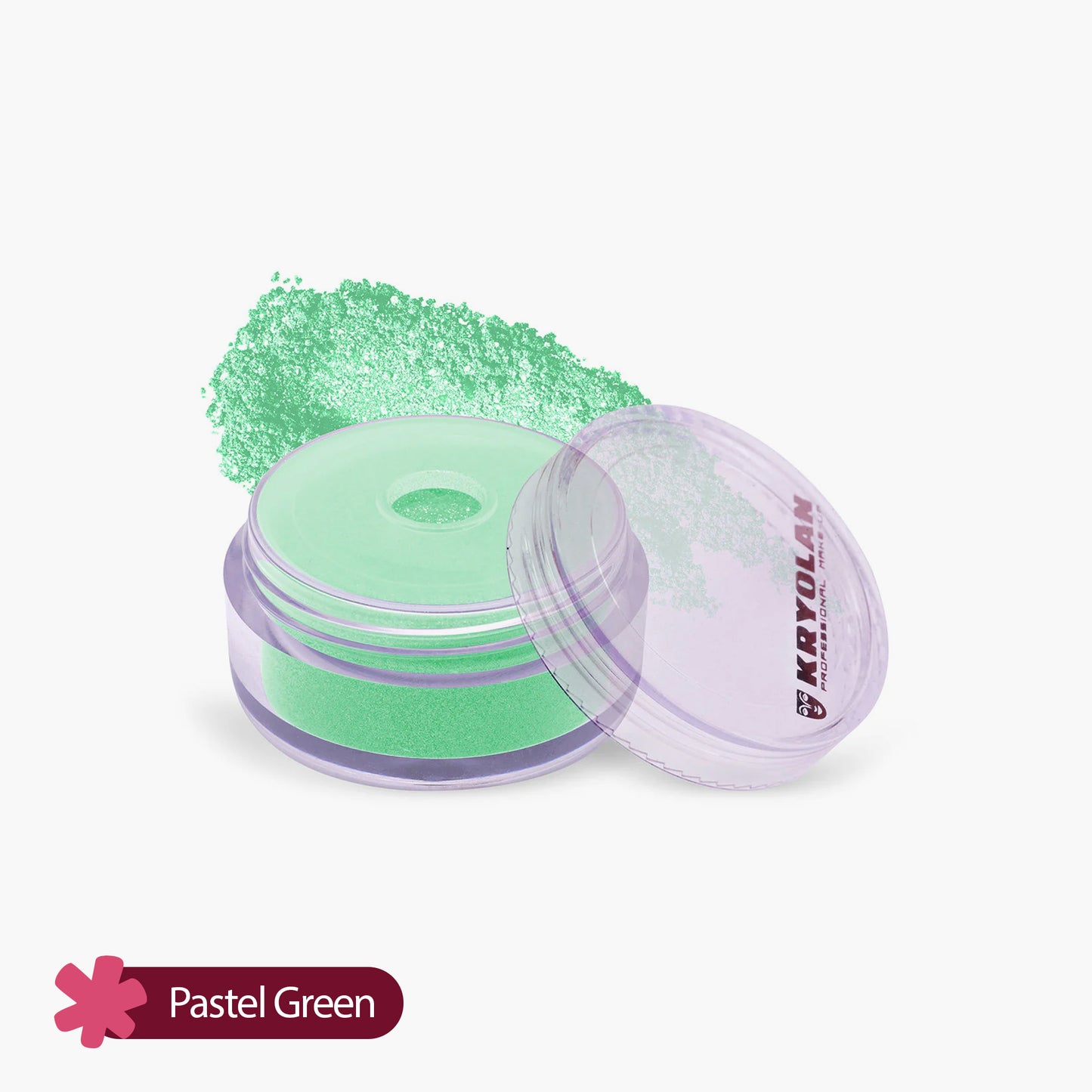 Kryolan Polyester Glimmer Pastel Green 4gm