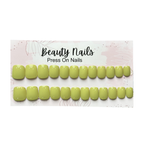 Beauty Nails Square Press On-Nails 24 Pieces - Plump