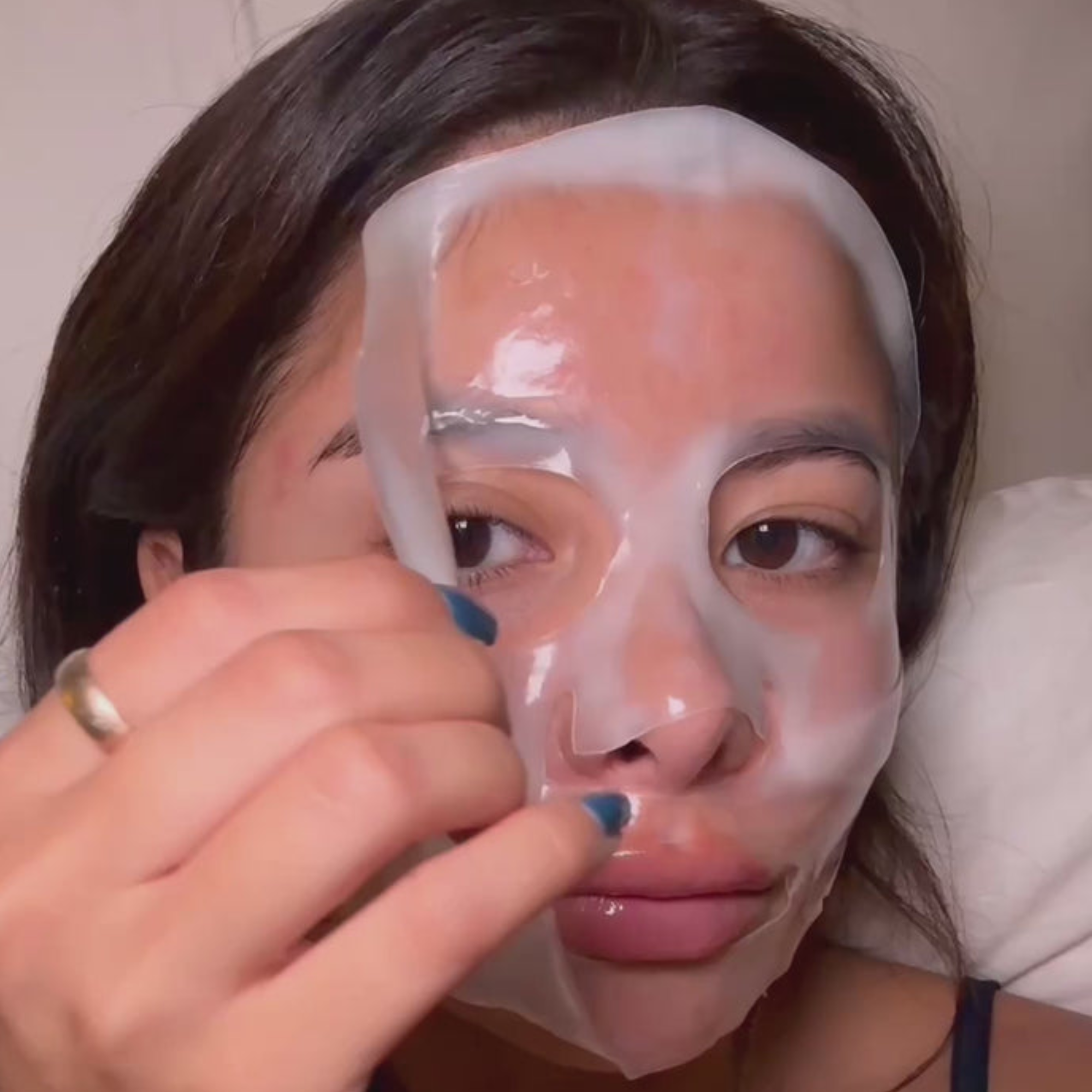 Peach & Lily Glass Skin Ginseng Collagen Mask