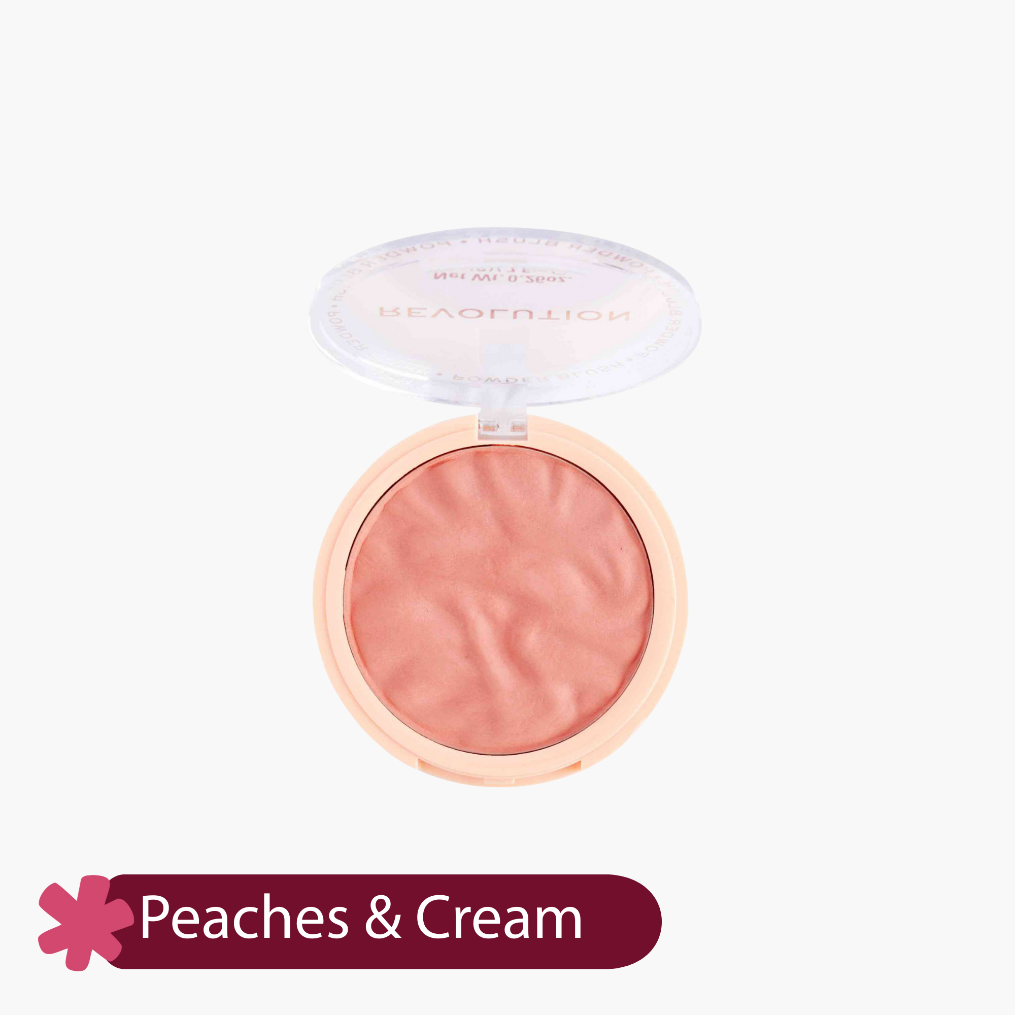 Revolution Blusher Reloaded Peaches & Cream 7.5gm