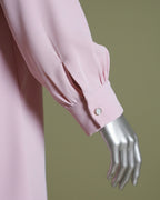 Loom Pakistan Pearl Neck Top Tea-Pink