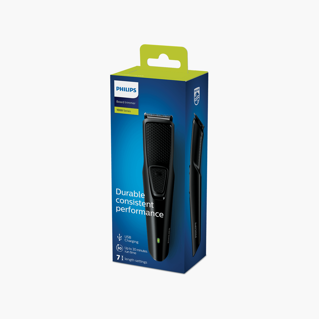 Philips Beard Trimmer With Hair Lift and Trim Comb BT1233 14 1 Piece - TheSkinFit