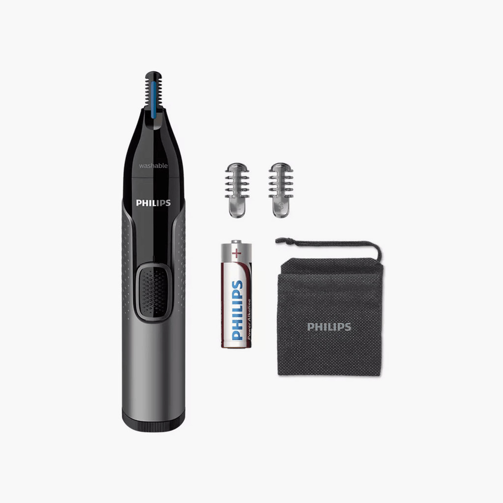 Philips Nose Ear and Eyebrow Trimmer 3000 Series NT3650 16 1 Piece - TheSkinFit