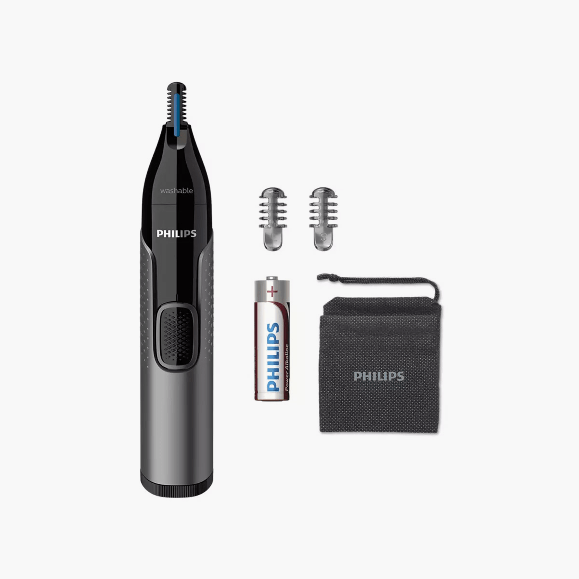 Philips Nose Ear and Eyebrow Trimmer 3000 Series NT3650 16 1 Piece - TheSkinFit