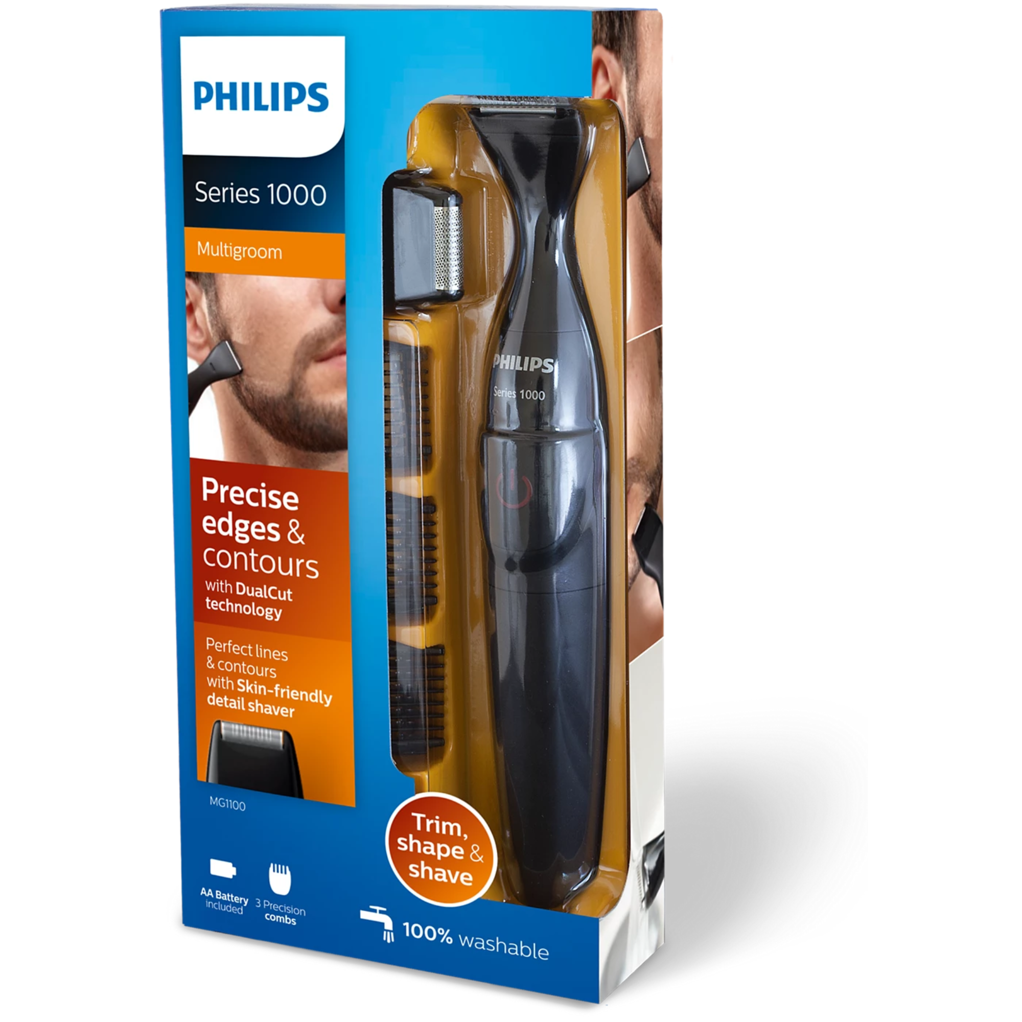 Philips 1000 Series Multigroom Precise Beard Styler MG1100/16 in Pakistan