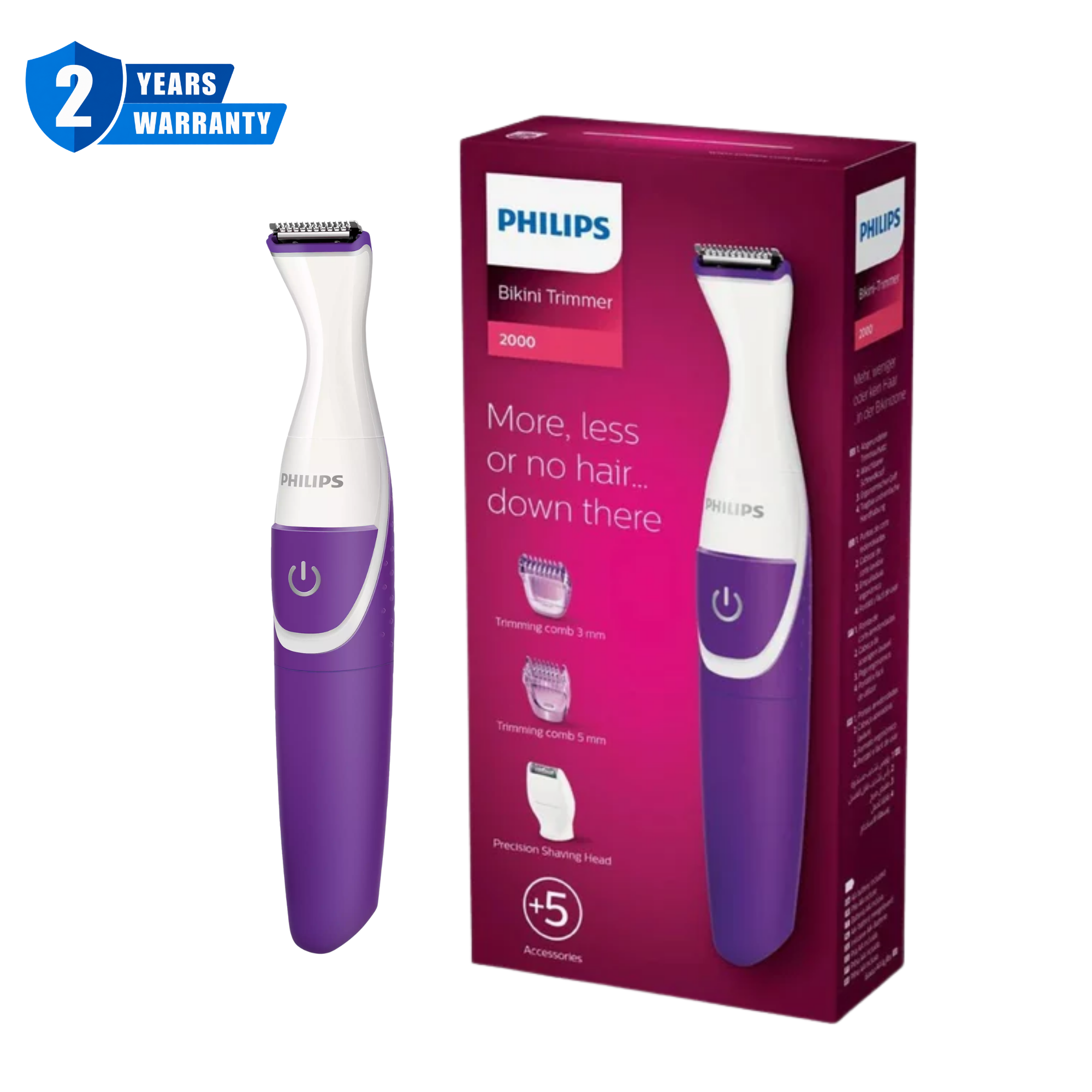 Philips 2000 Series Bikini Trimmer BRT 383/15