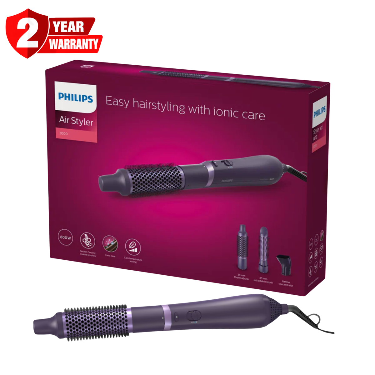 Philips 3000 Series Air Styler BHA305/00 800W