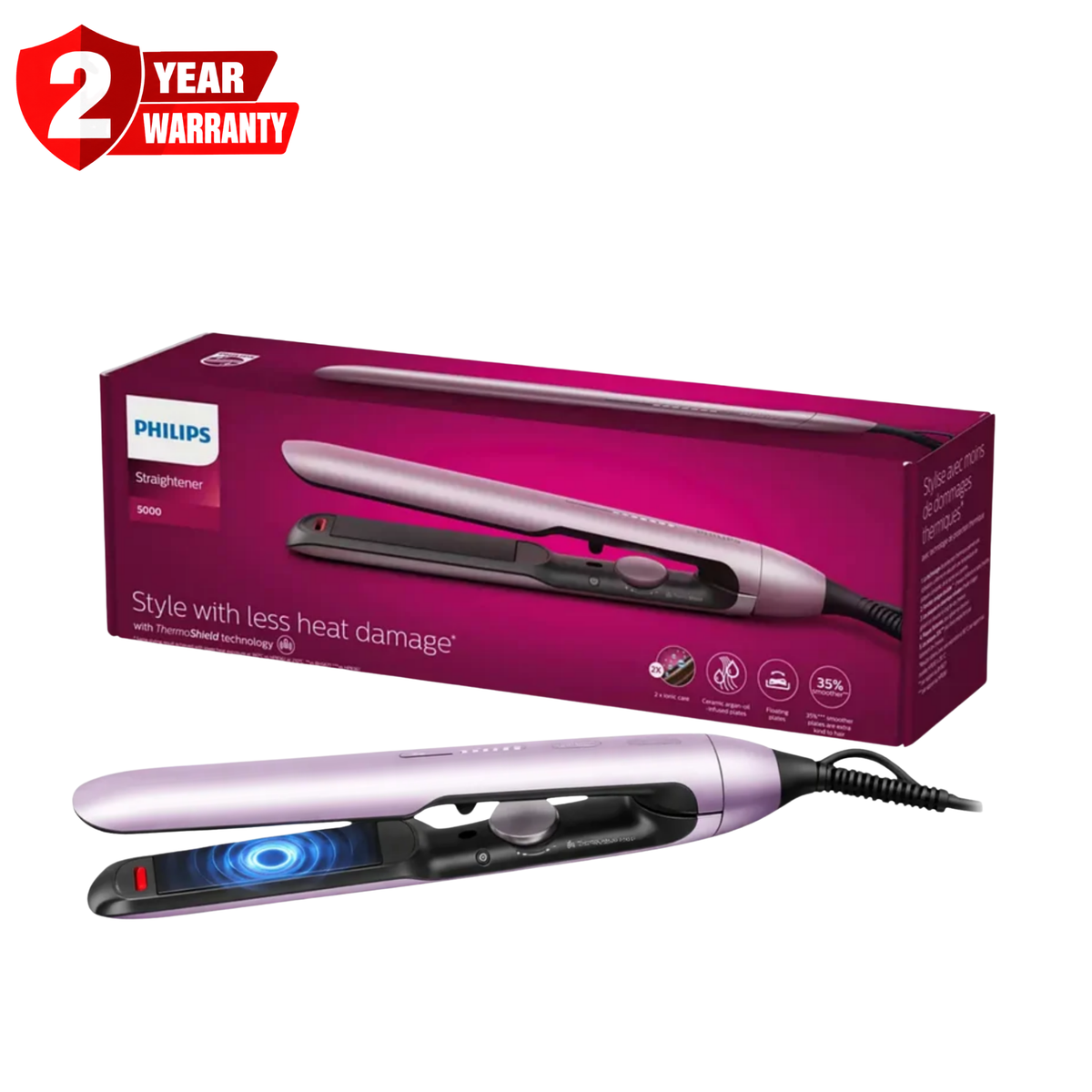 Philips 5000 Series Hair Straightner BHS530/03