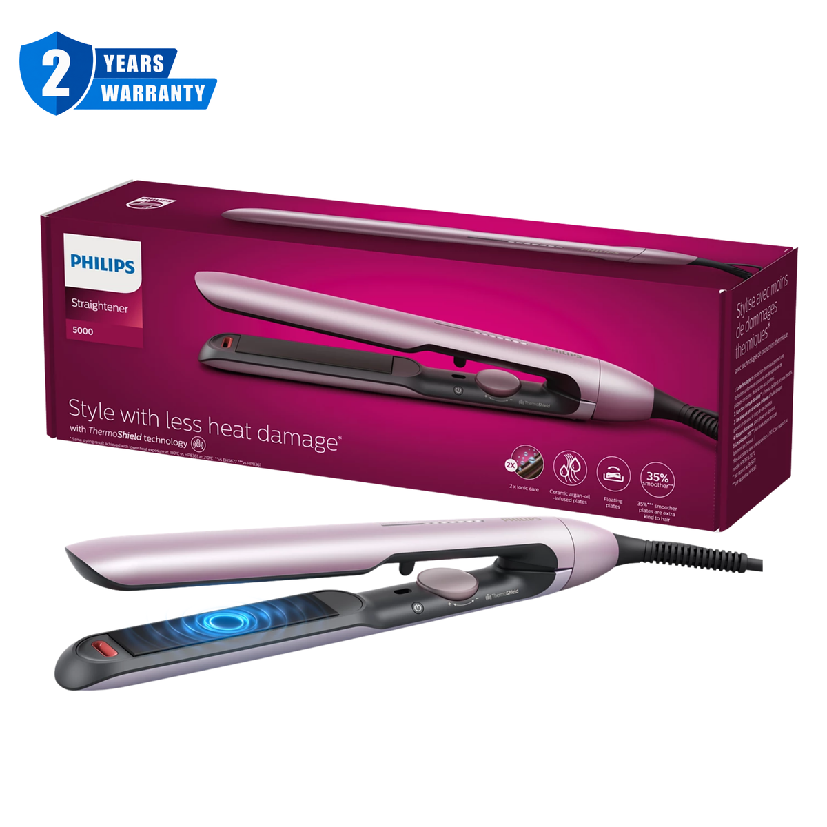 Philips 5000 Series Straightener BHS530 00