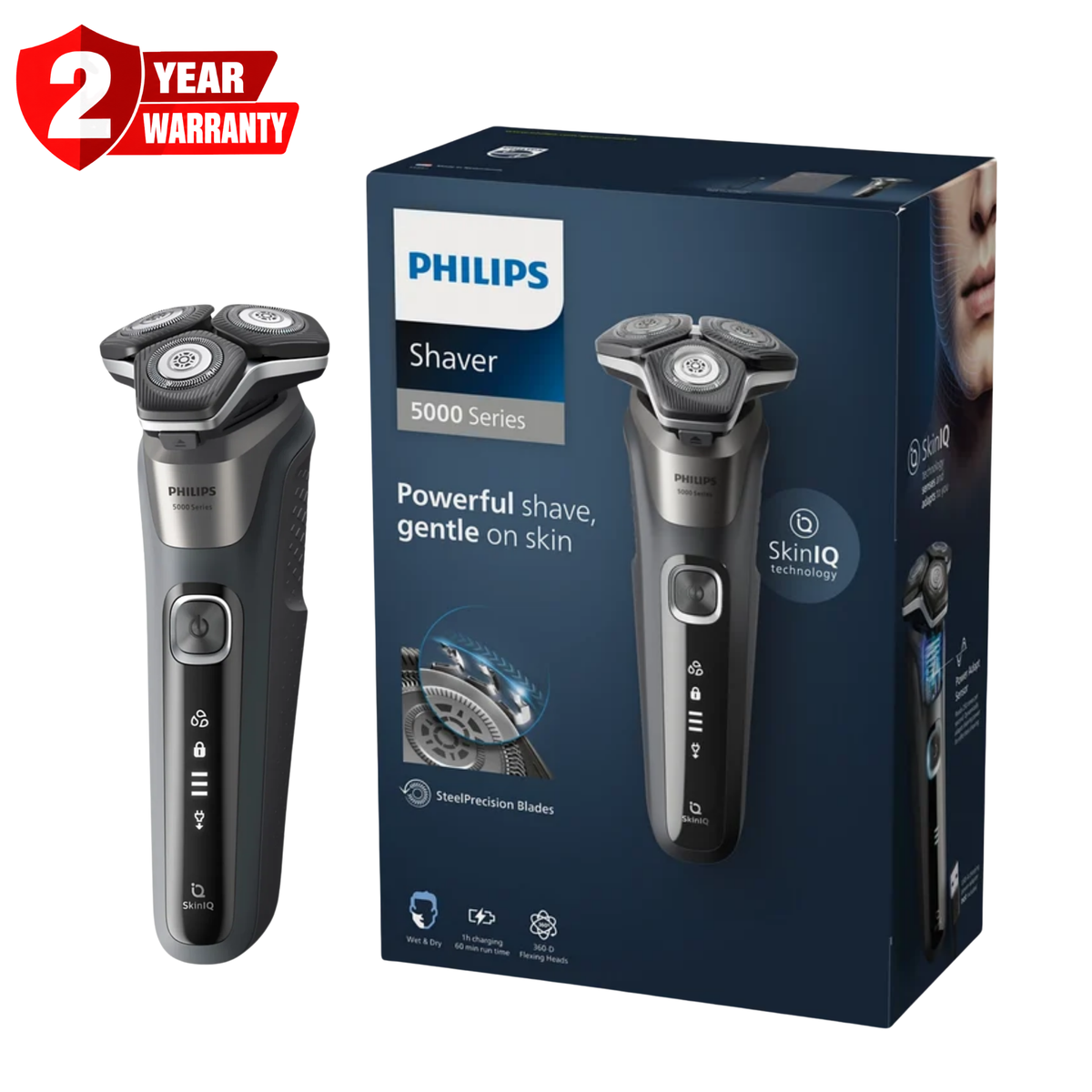 Philips 5000 Series Wet & Dry Electric Shaver S5887/10