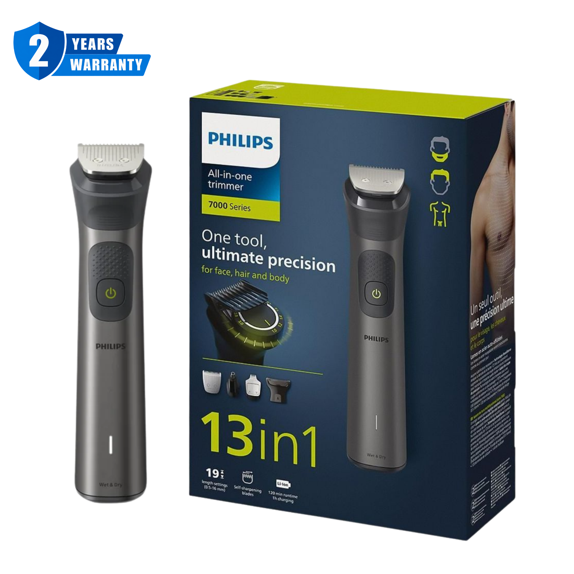 Philips 7000 Series Multigroom 13-In-1 Trimmer MG7920/15