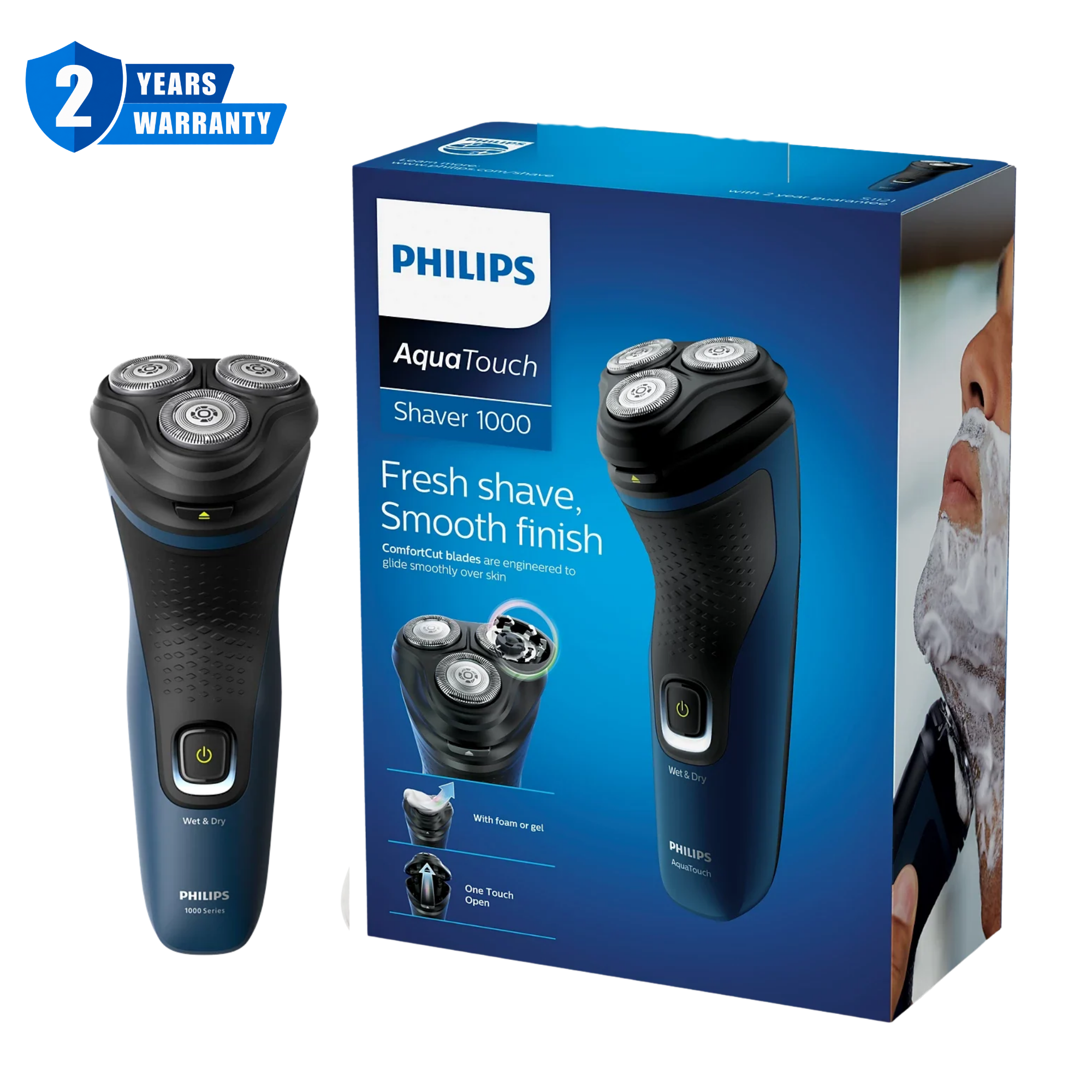 Philips Aqua Touch Wet & Dry Electric Shaver S1121/15
