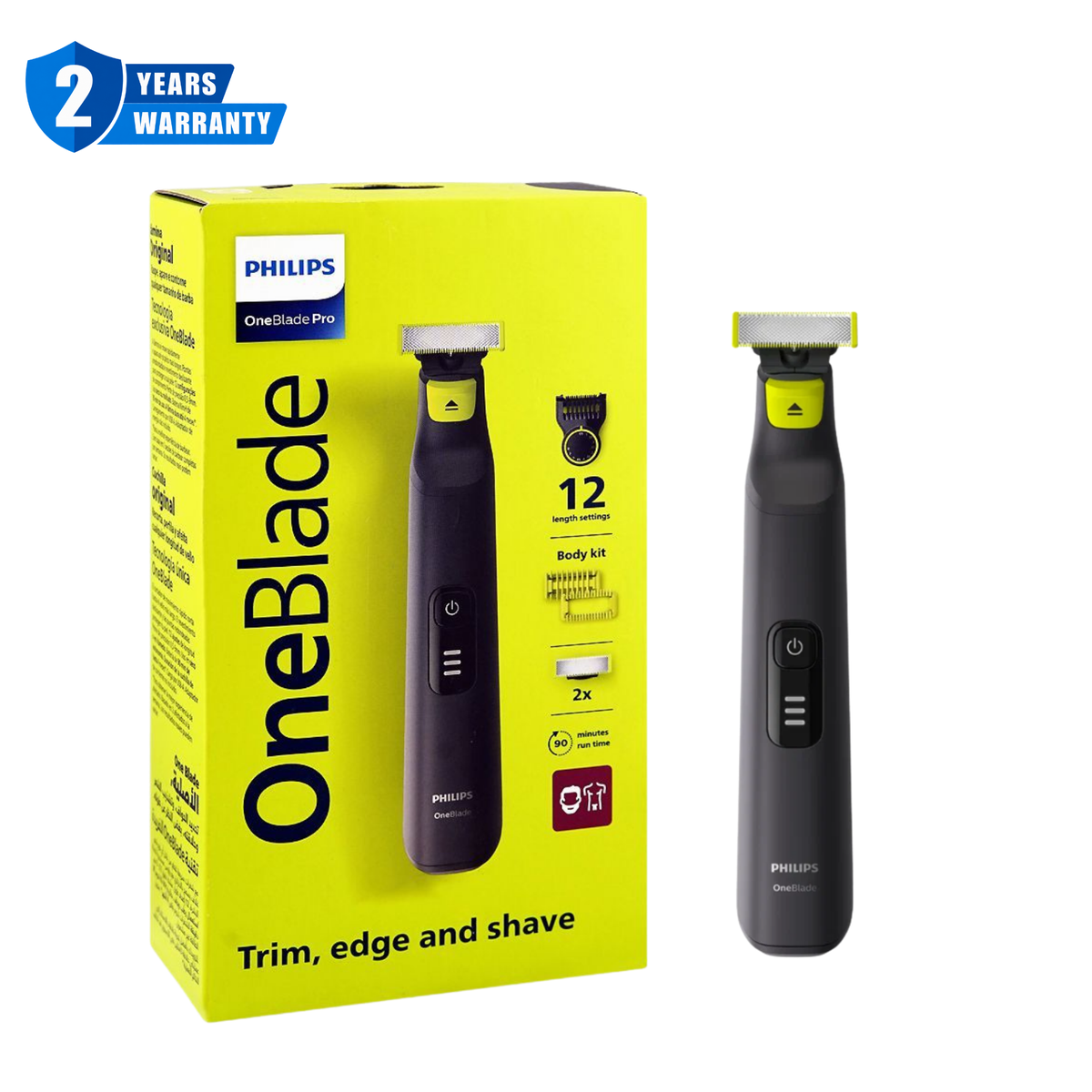 Philips One Blade Pro Face + Body Kit Waterproof QP6542/10