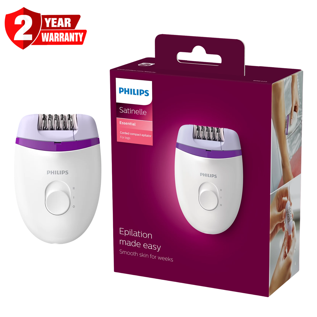 Philips Satinelle Essential Epilator BRE225 00