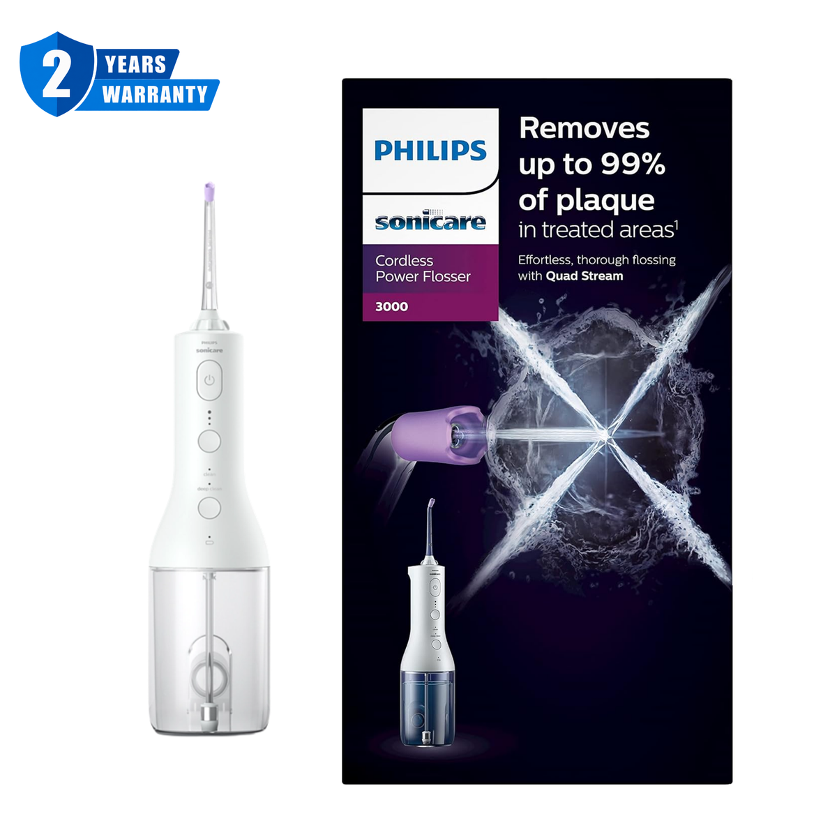 Philips Sonicare Cordless Power Flosser 3000 Oral Irrigator HX3806 31