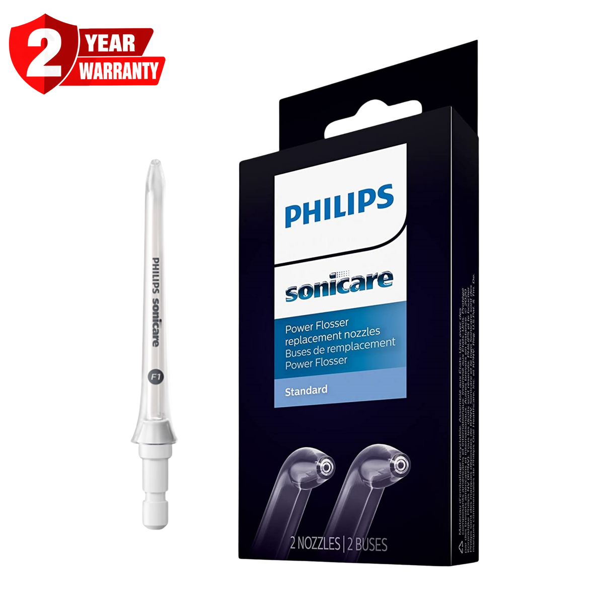 Philips Sonicare F1 Standard Nozzle Power Flosser Oral Irrigator HX3042 00