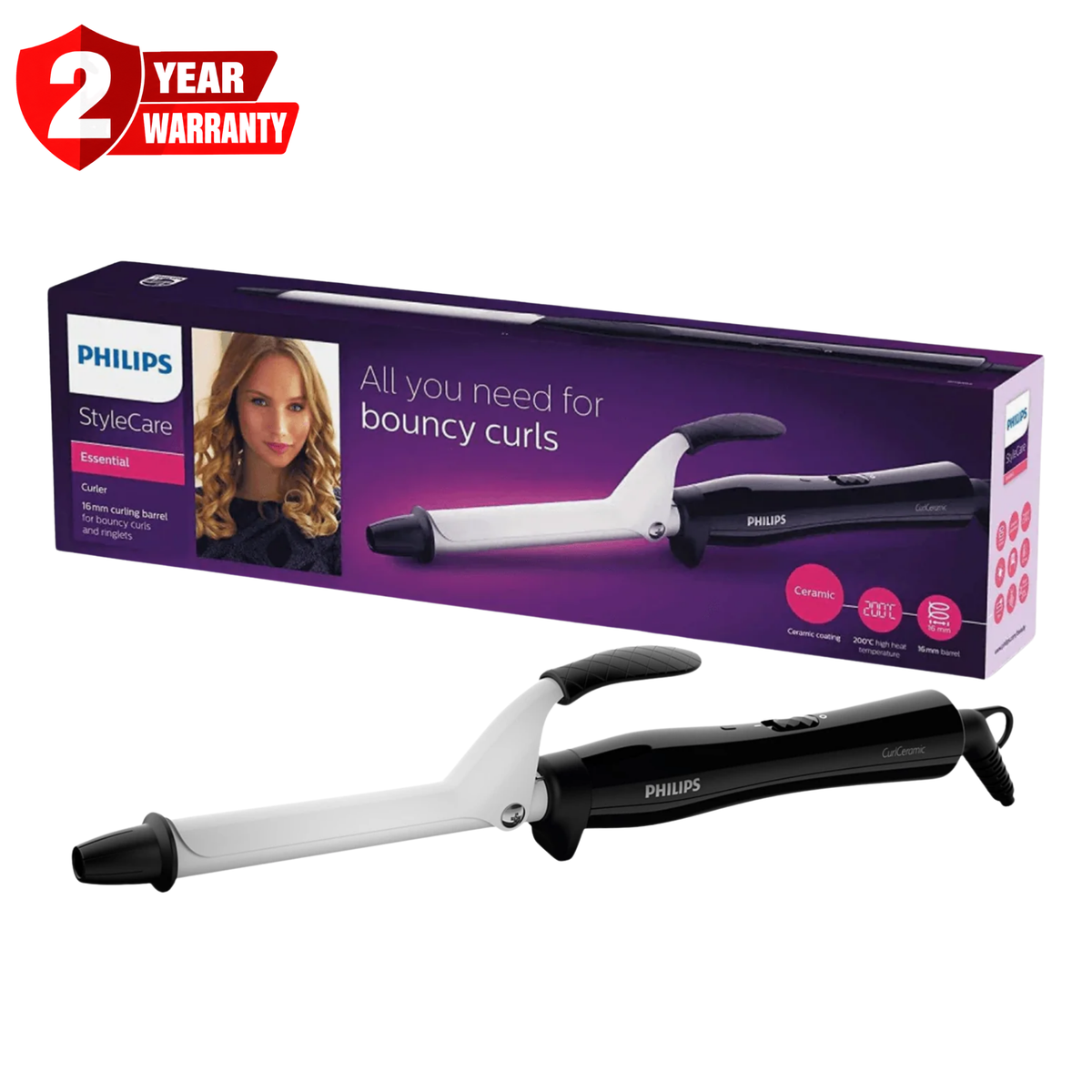 Philips StyleCare Essential Curler Bella Cost Down Europe BHB862 00