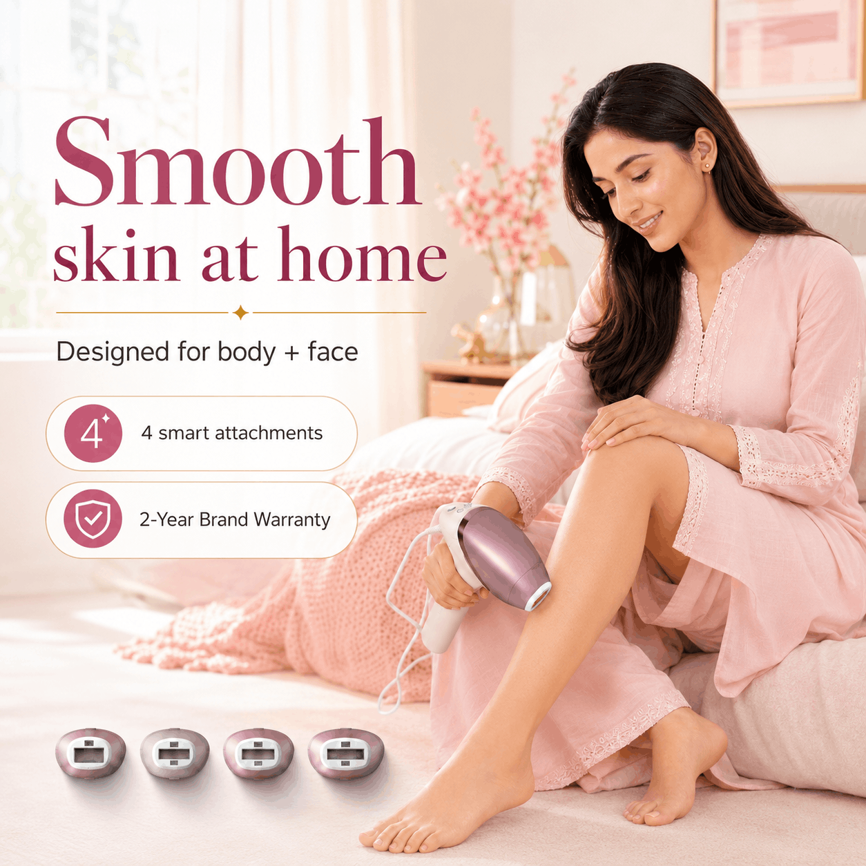 Philips Lumea IPL Advanced Full Body & Face Hair Removal Device BRI958/60