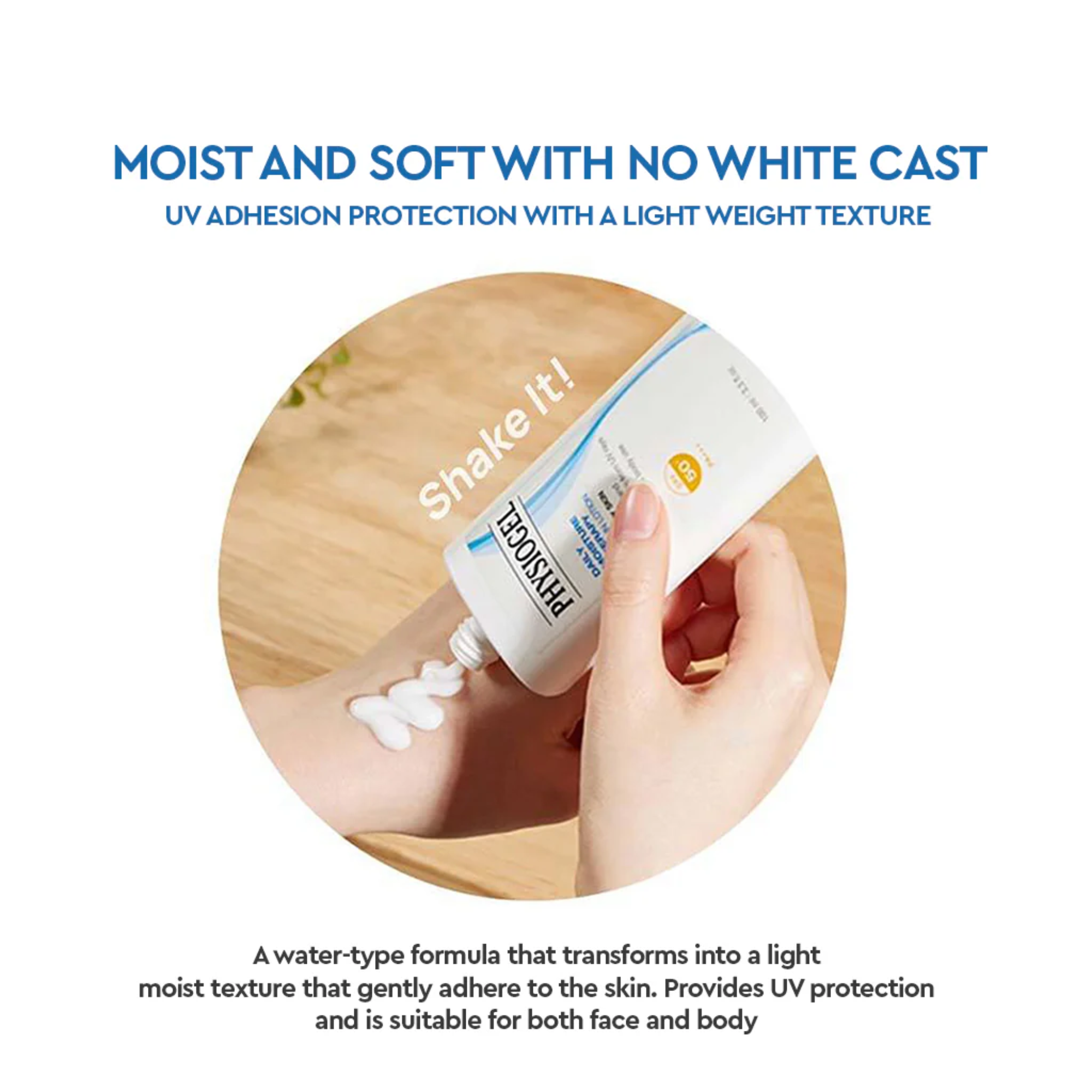 Physiogel Daily Moisture Therapy UV Sun Lotion SPF 50+ PA+++ For Dry Skin 100ml