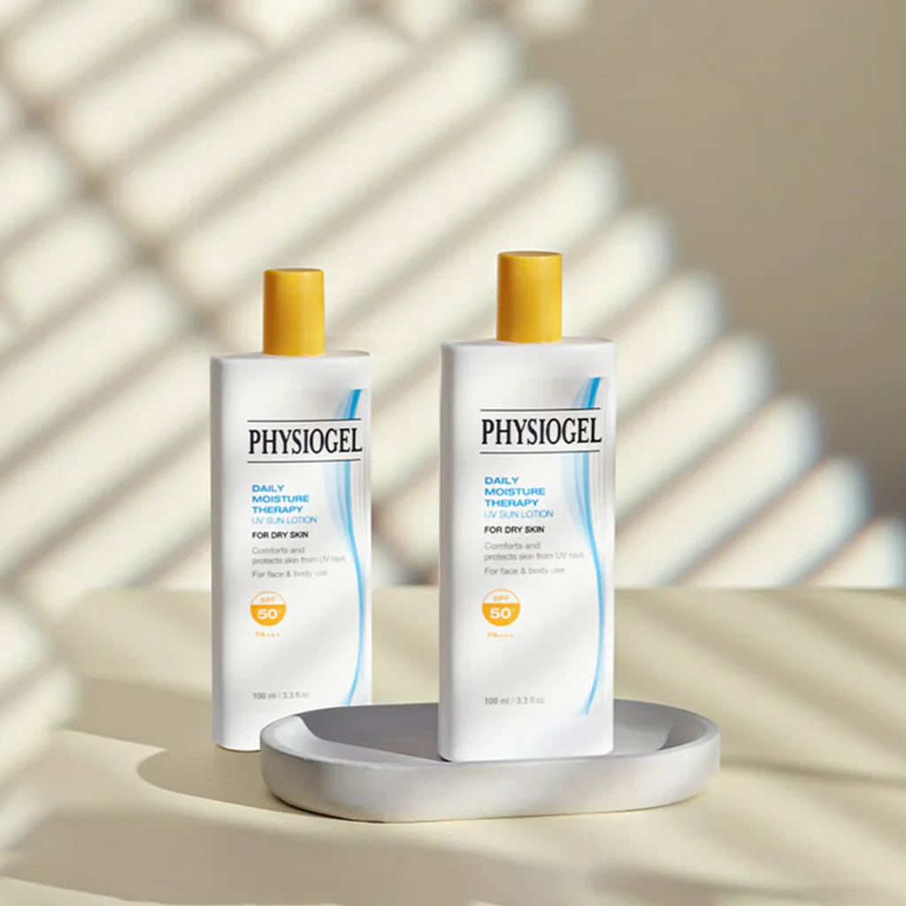 Physiogel Daily Moisture Therapy UV Sun Lotion SPF 50+ PA+++ For Dry Skin 100ml