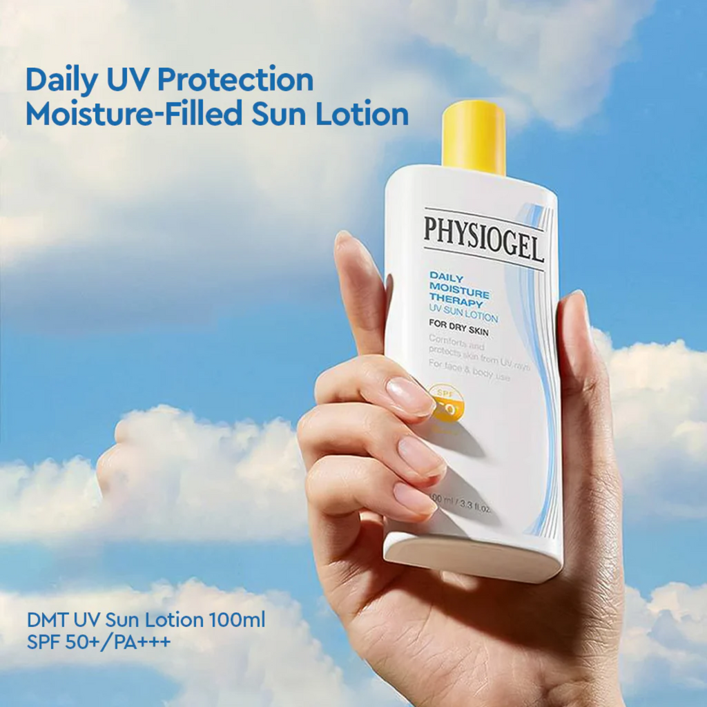 Physiogel Daily Moisture Therapy UV Sun Lotion SPF 50+ PA+++ For Dry Skin 100ml