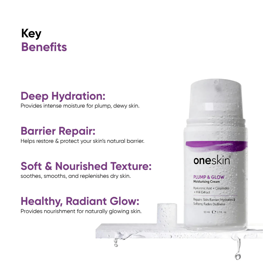 Oneskin Plump And Glow Moisturizing Cream 50ml