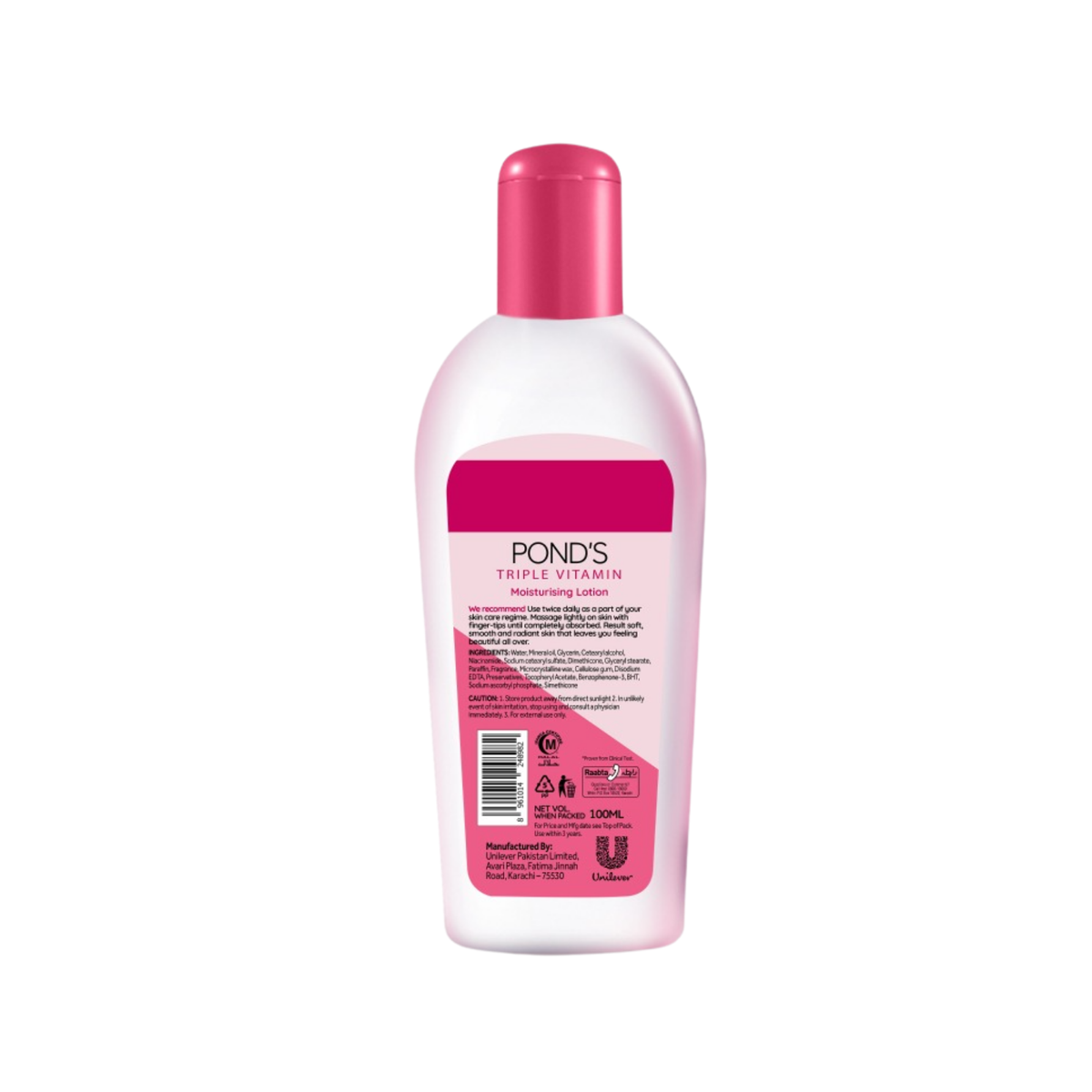 Ponds Triple Vitamin Moisturising Lotion