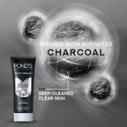Ponds Bright Miracle With Activate Charcoal Face Wash