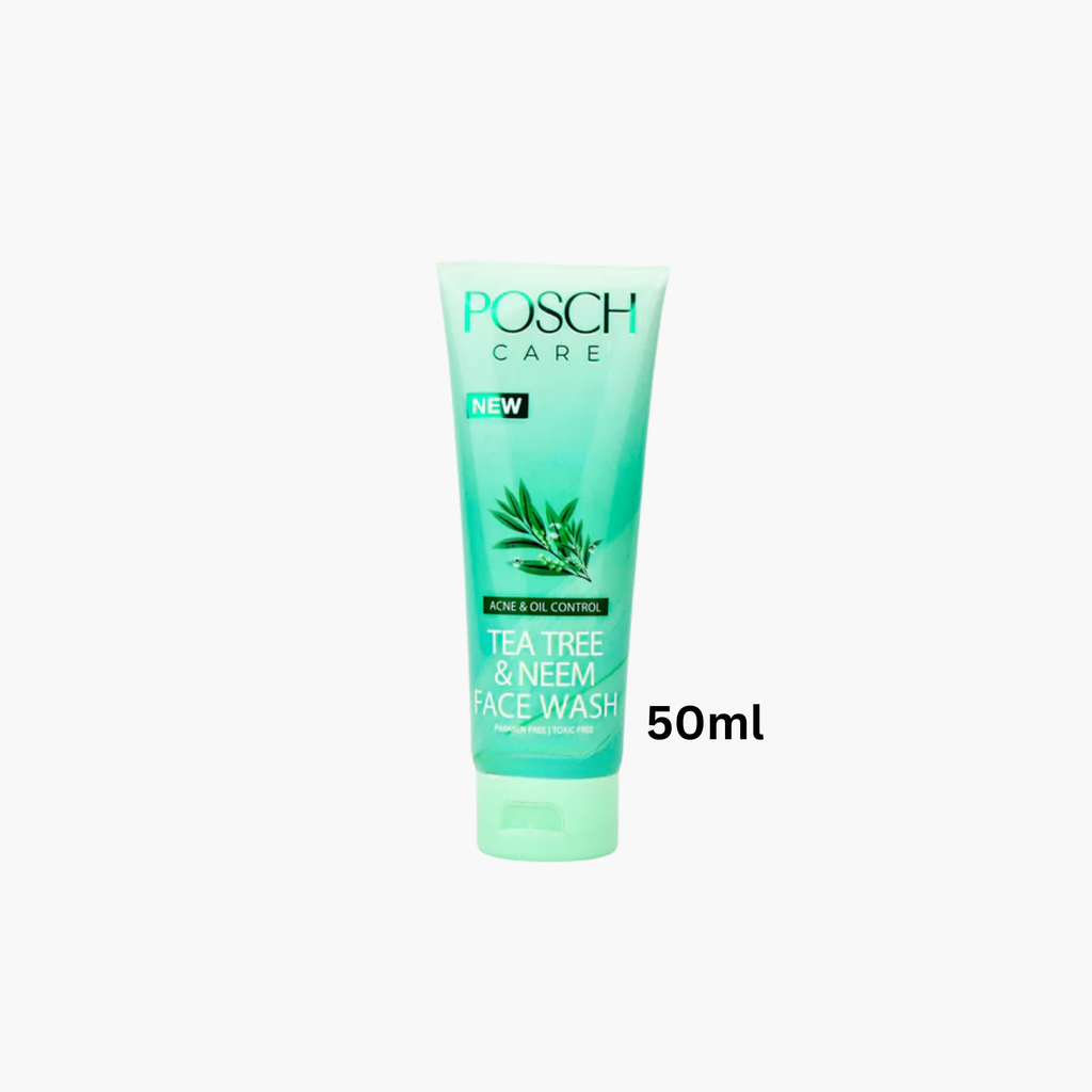 posch care tea tree & neem face wash reviews
