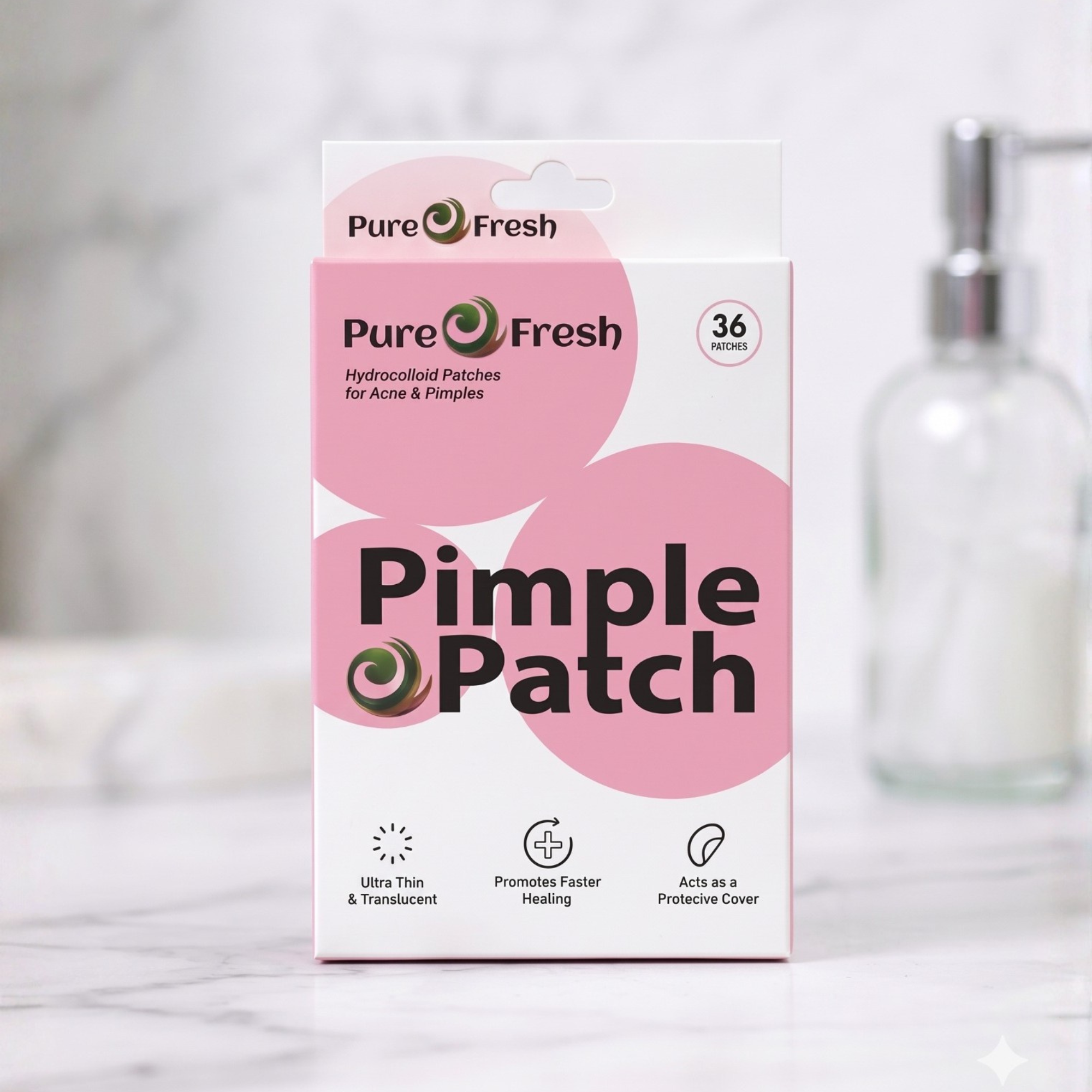 Pure O Fresh Pimple Patch 36 Patches