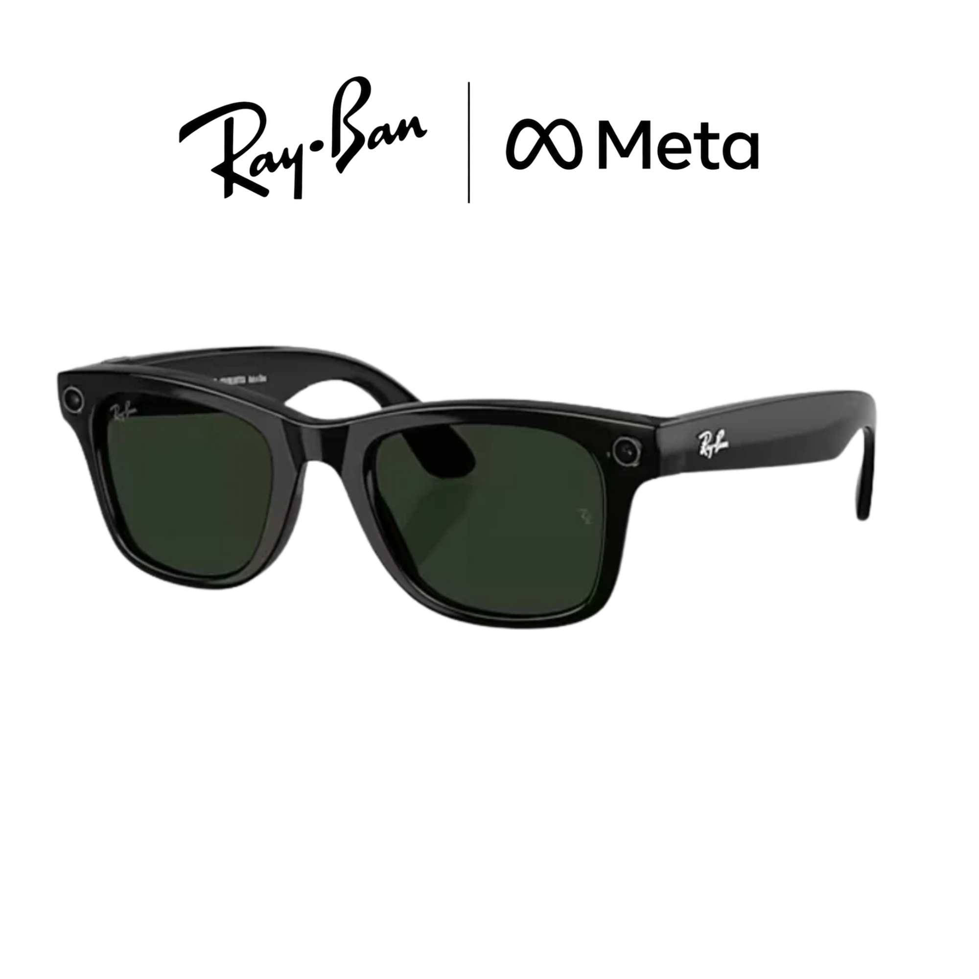Ray-Ban Meta Wayfarer Gen 2 Shiny Black Glasses