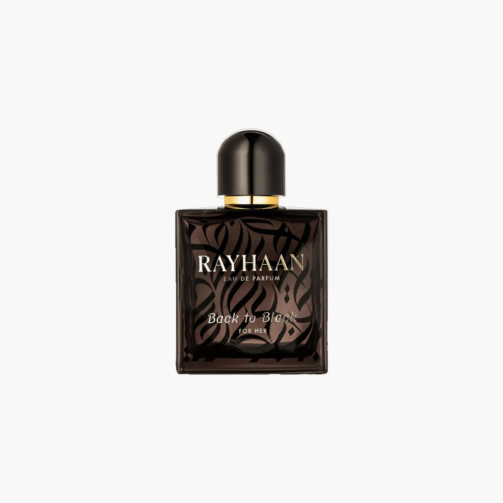 Rayhaan Back To Black For Her Eau De Parfum 100ml - TheSkinFit