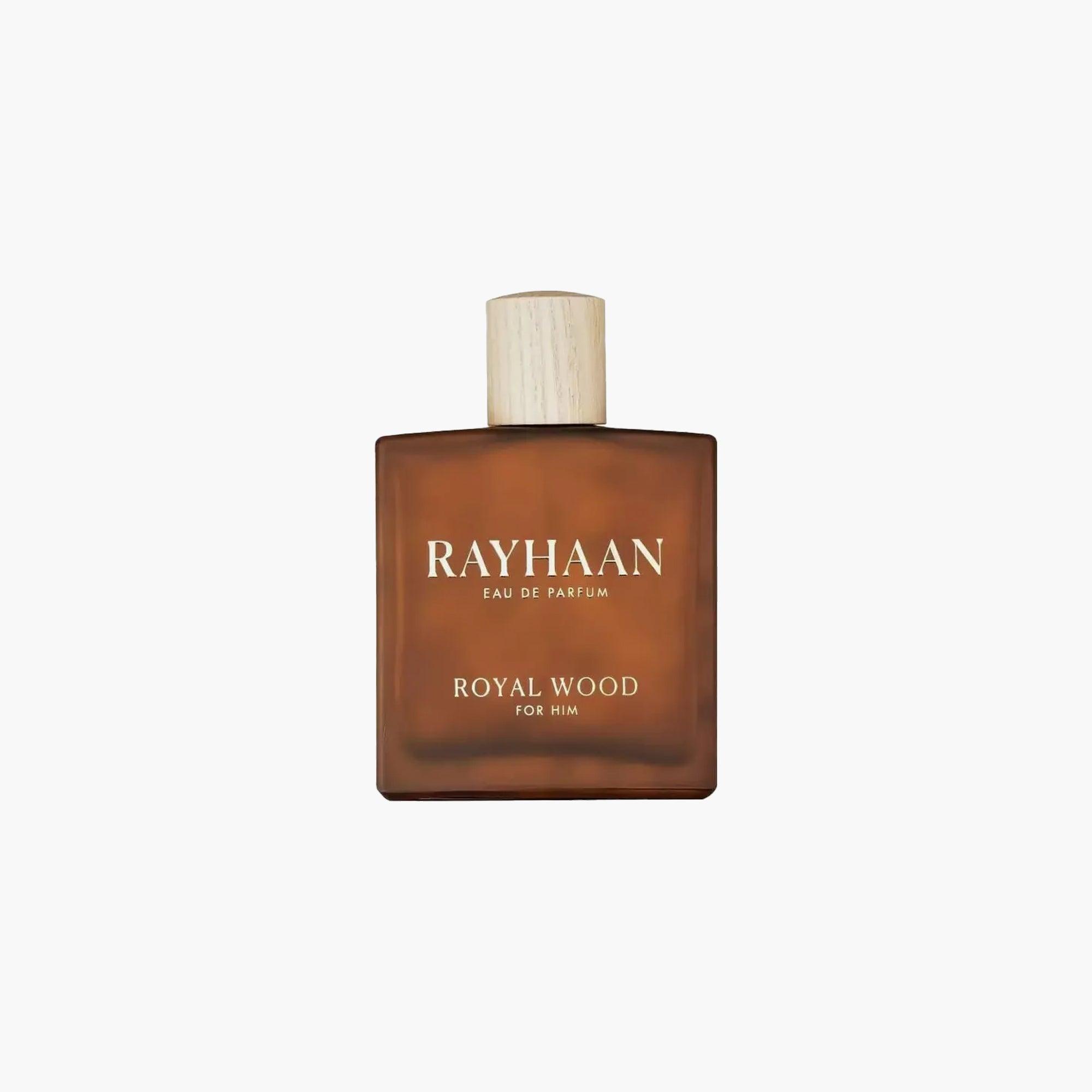 Rayhaan Royal Wood For Him Eau De Parfum 100ml - TheSkinFit
