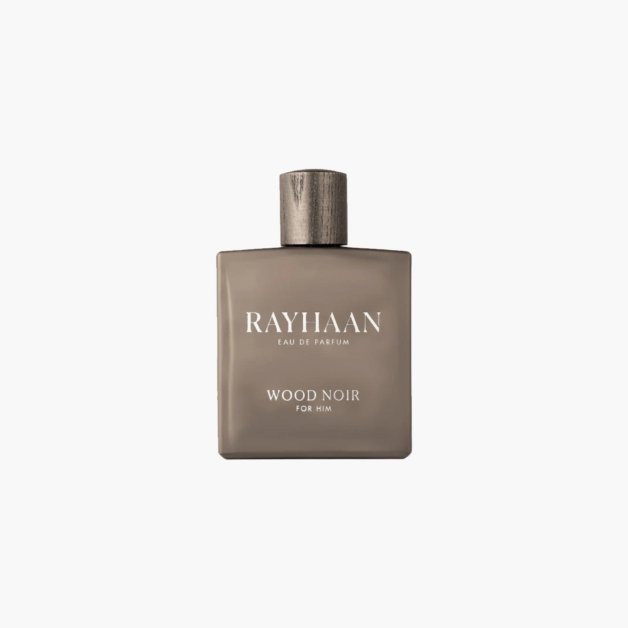 Rayhaan Wood Noir For Him Eau De Parfum 100ml - TheSkinFit