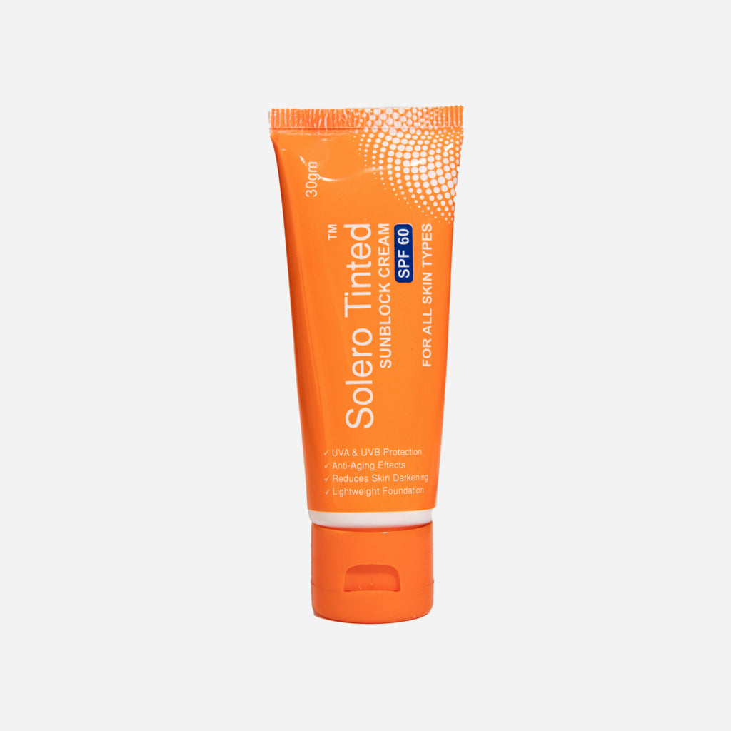 Rederm Solero Tinted Sunblock Cream SPF 60 30gm