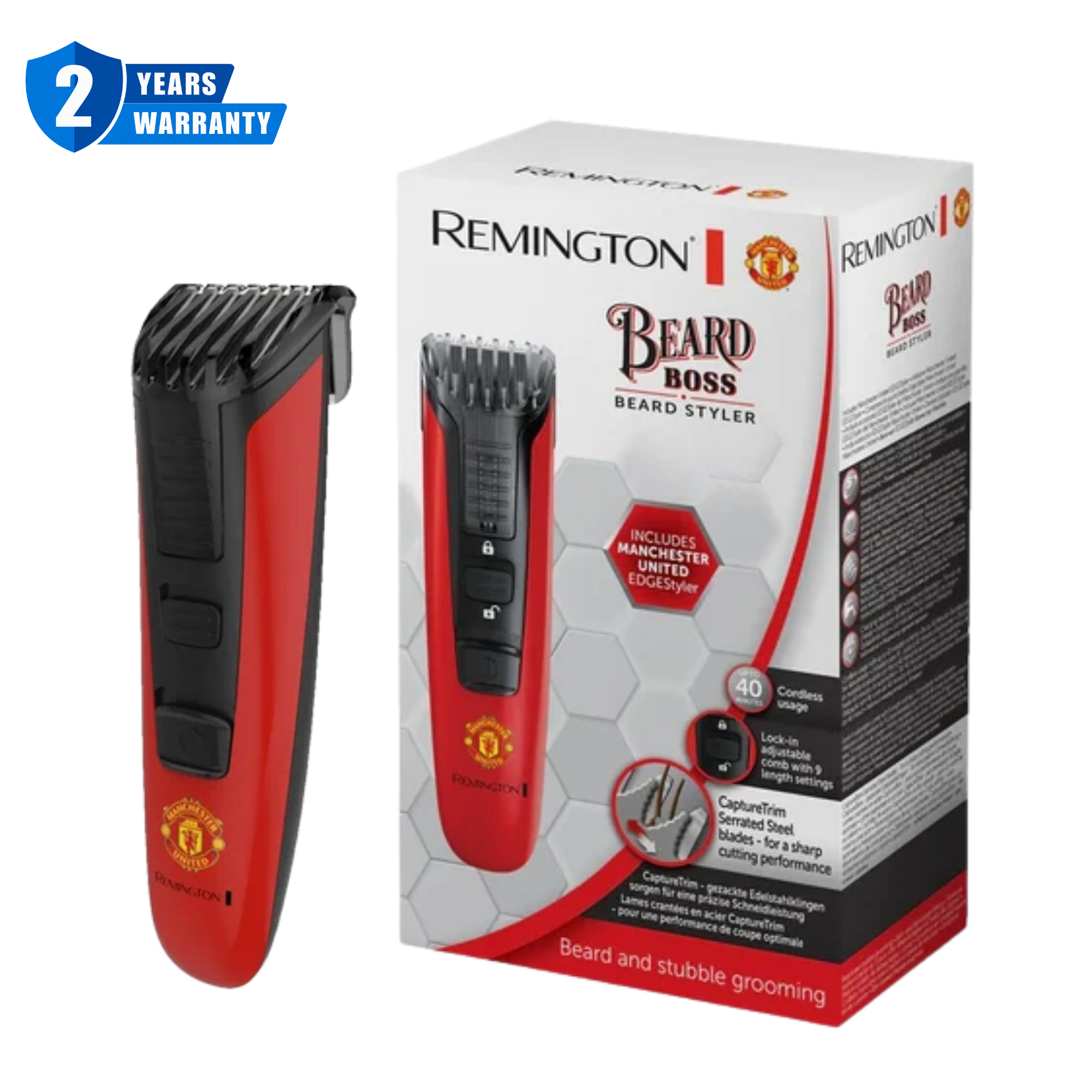Remington Beard Boss Beard Styler Manchester United Edition MB4128