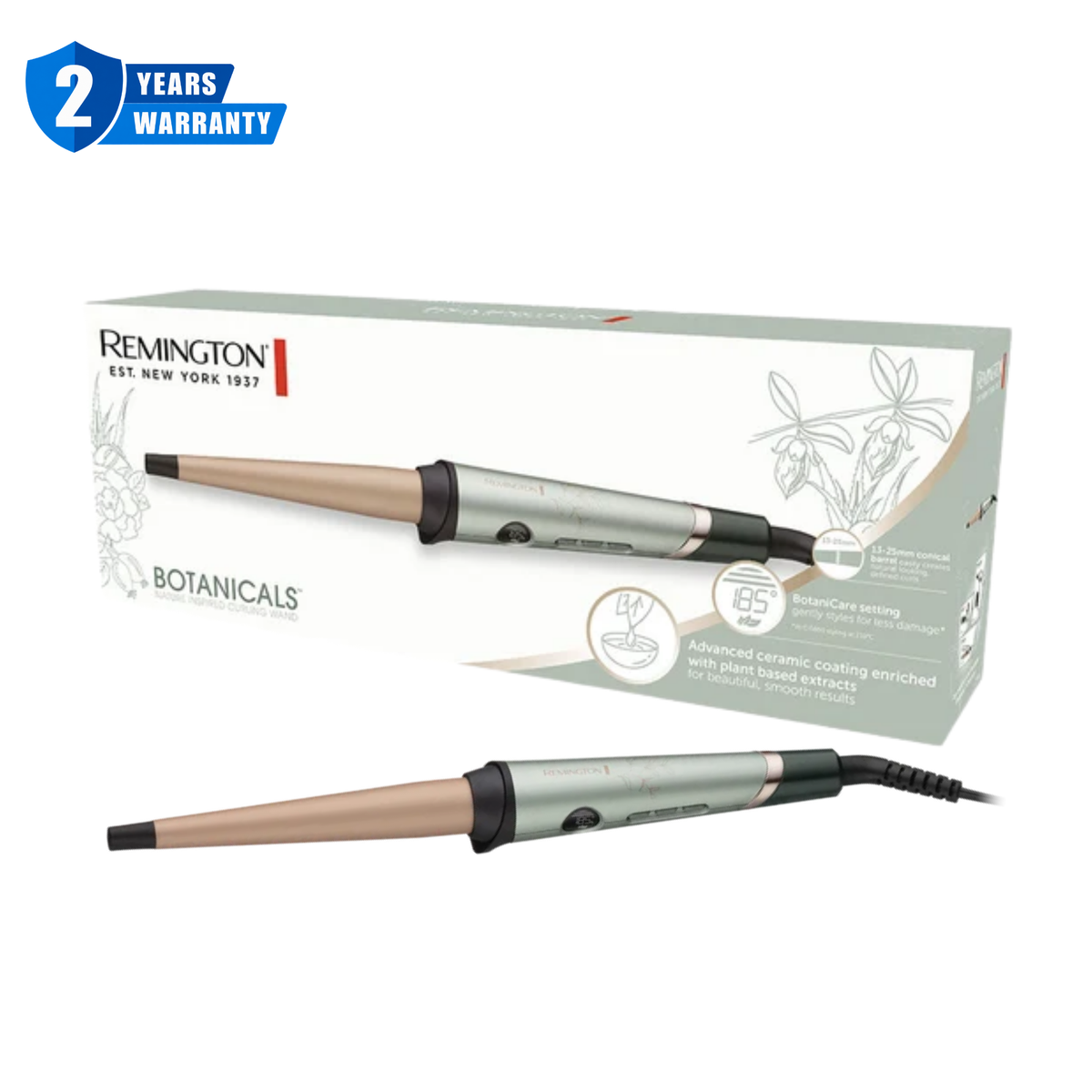 Remington Botanicals Nature Inspired Curling Wand CI5860