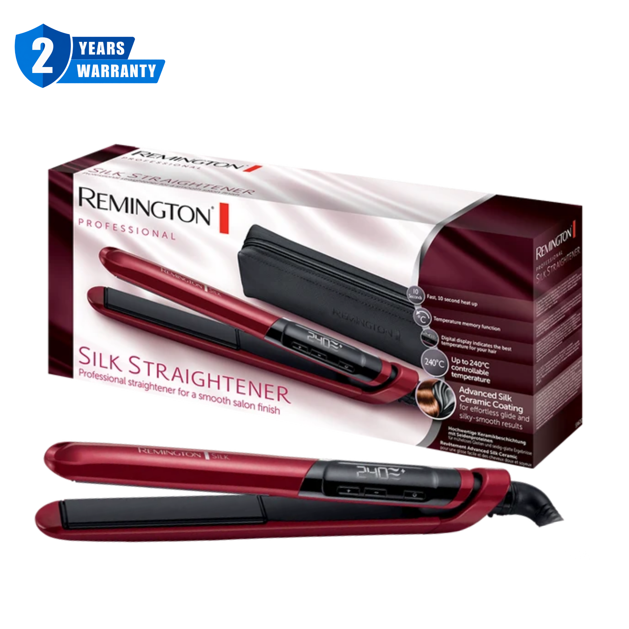 Remington Hair Silk Straightener S9600