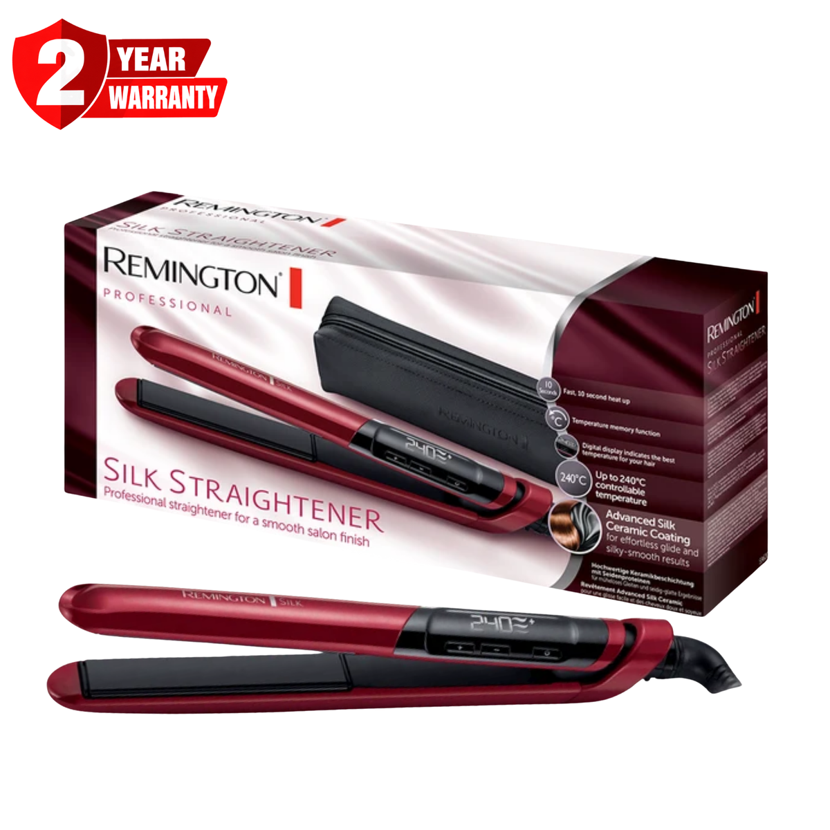 Remington Hair Silk Straightener S9600