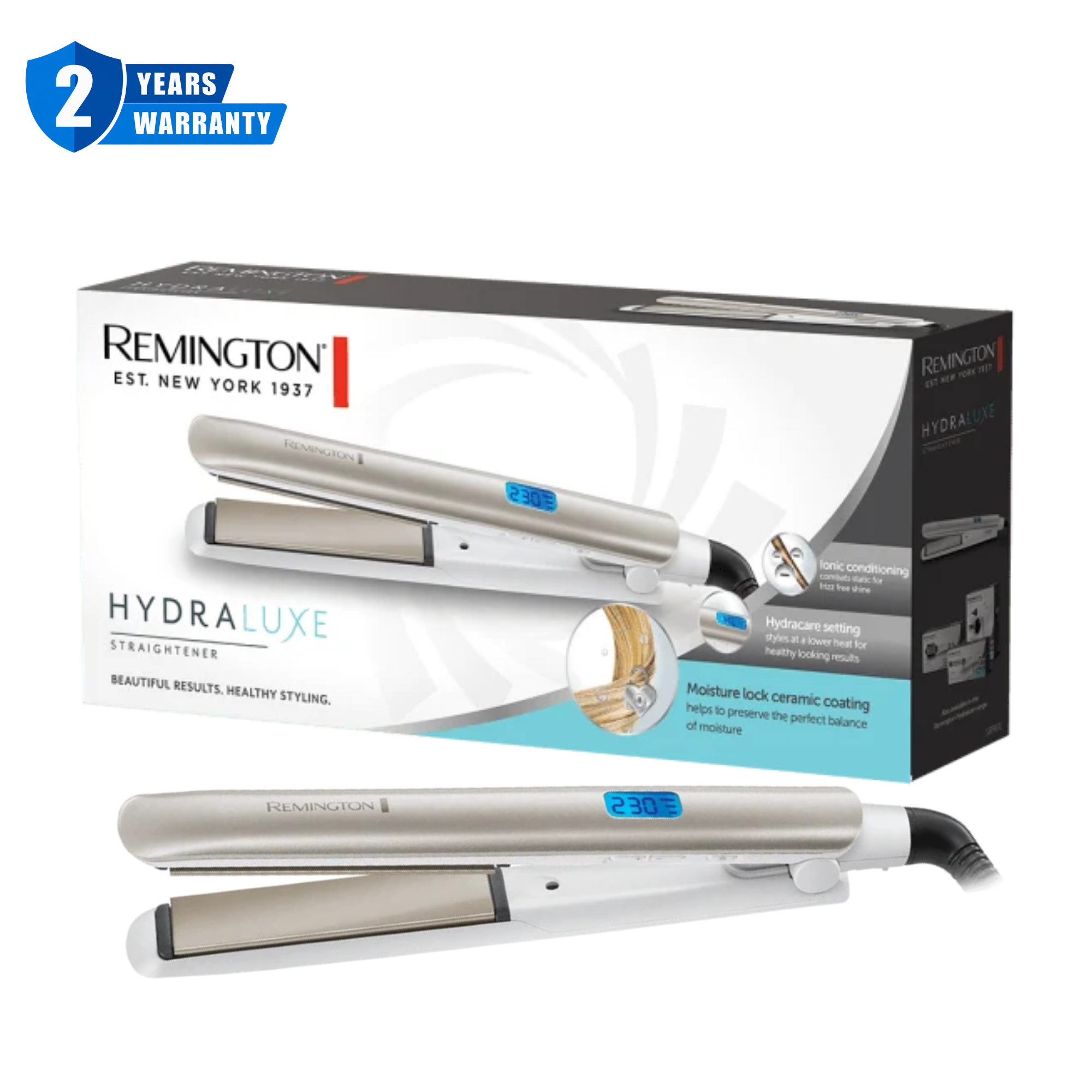 Remington Hydraluxe Hair Straightener S8901