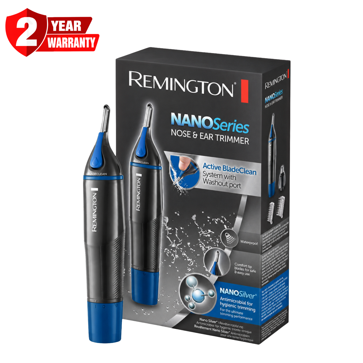Remington Nano Series Nose & Hair Trimmer NE3850