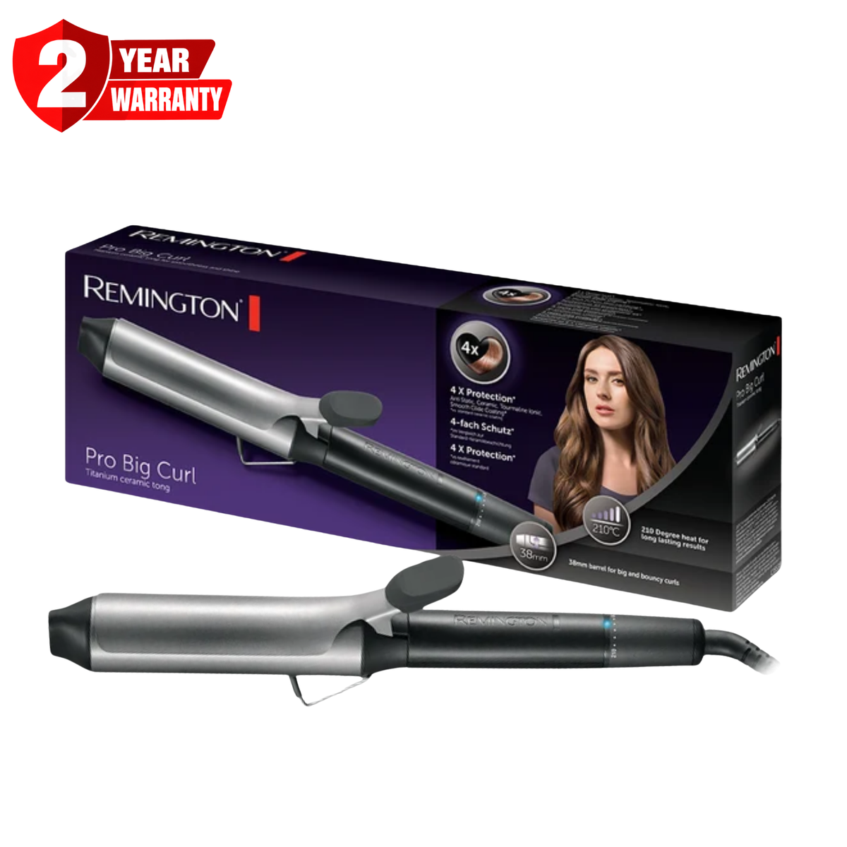 Remington Pro Big Hair Curler 38MM CI5538