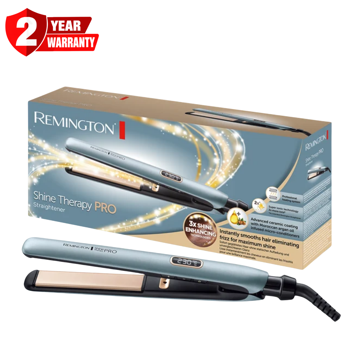 Remington Shine Therapy PRO Hair Straightener S9300
